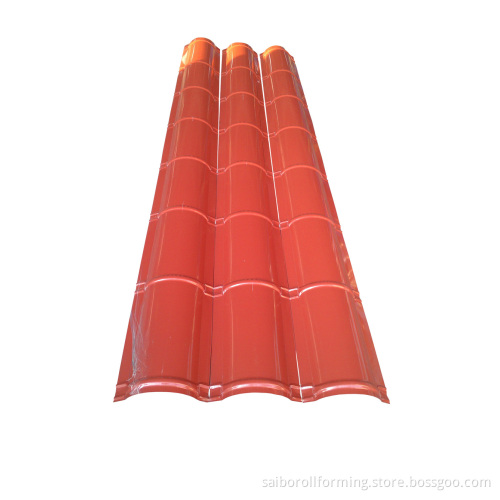 Color Steel Roof Ridge Cap Roll Forming Machine